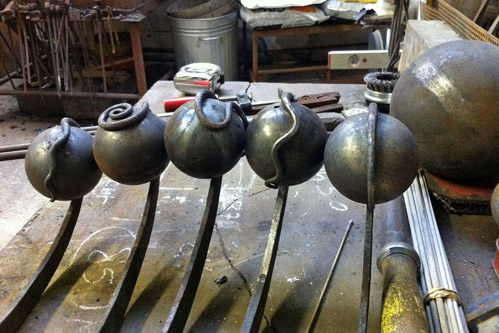 chandelier under construction by frances plowden